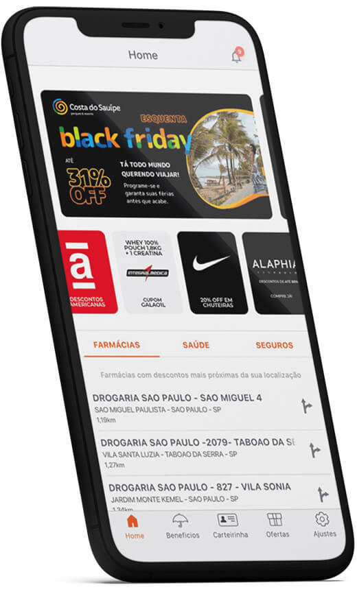 APP AYYA Clube de Benefícios